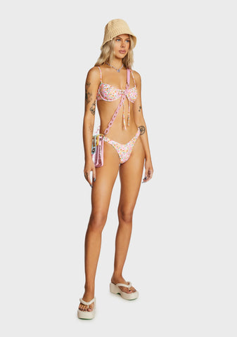 Retro Y Thong Bikini Bottom - Angel Baby