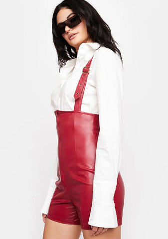 Love Let's Play Pretend Suspender Biker Shorts