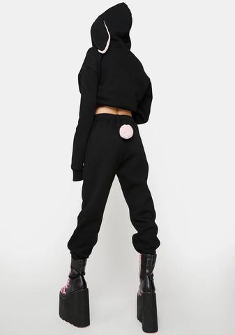 Sick Joke Bunny Tail Sweats