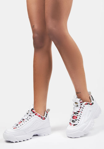 Disruptor II Patchwork Sneakers