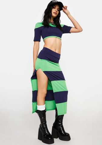 Take It From Here Skirt Set