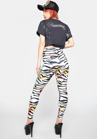 Spandex Tiger Leggings