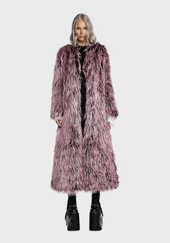 Born Enchanter Faux Fur Coat