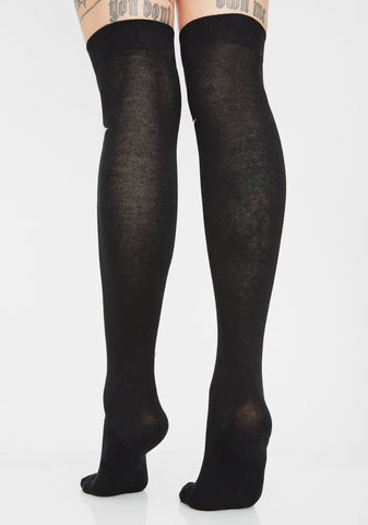 Sinister Confessions Cross Socks