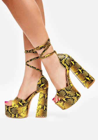 It's A Hot Girl Summer Platform Heels