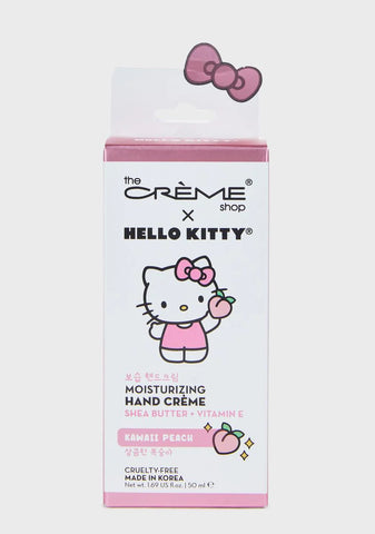 Kawaii Peach Hello Kitty Hand Creme