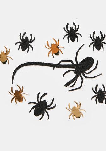 Itsy Bitsy Spiders Face Stickers