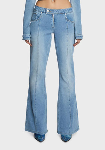 Low Rider Bootcut Jeans