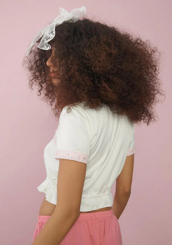 Enjoy The Little Things Floral Crop Top