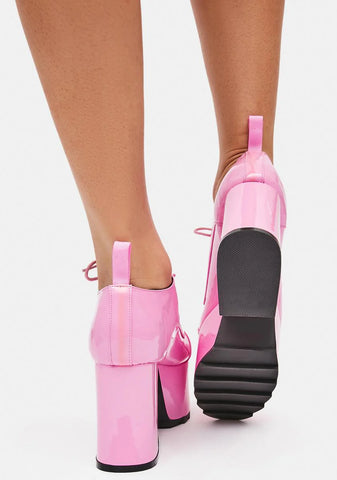 See You Again Platform Mary Janes