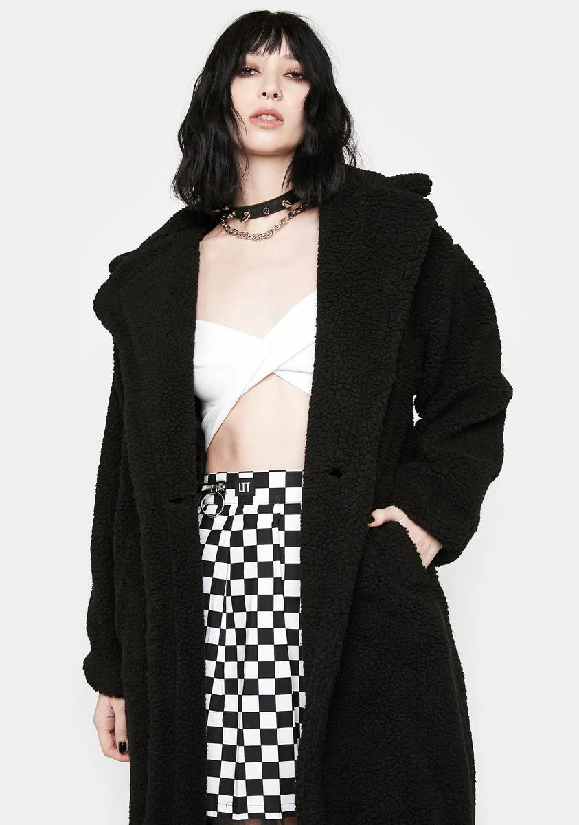 Mercy By Midnight Sherpa Coat