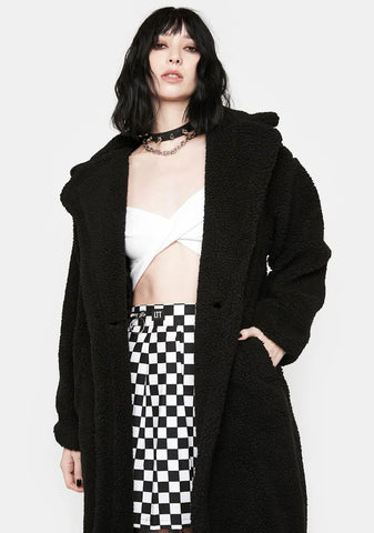 Mercy By Midnight Sherpa Coat