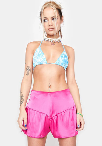 X Bettie Page Hot Pink French Knickers