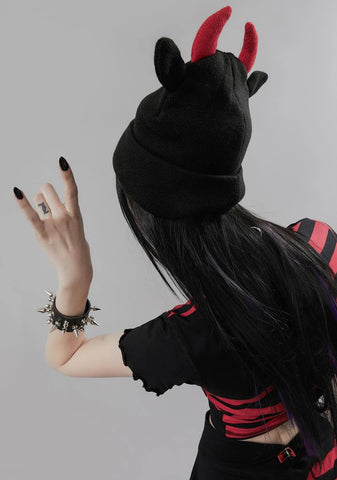 Kickin It Goat Horn Beanie