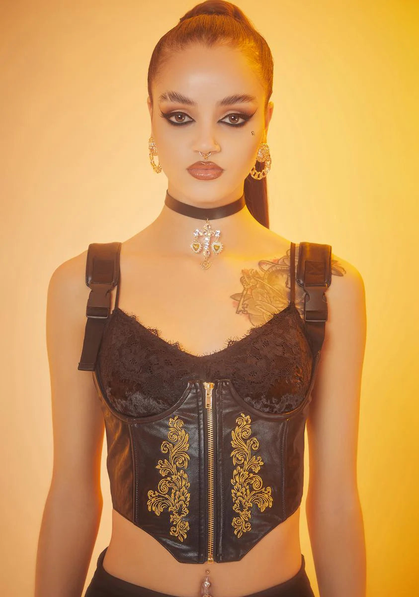 Bold Beauty Underbust Corset Top