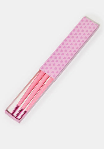 Pink Heart Cones