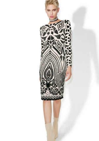 Raise A Glass Sequined Bodycon