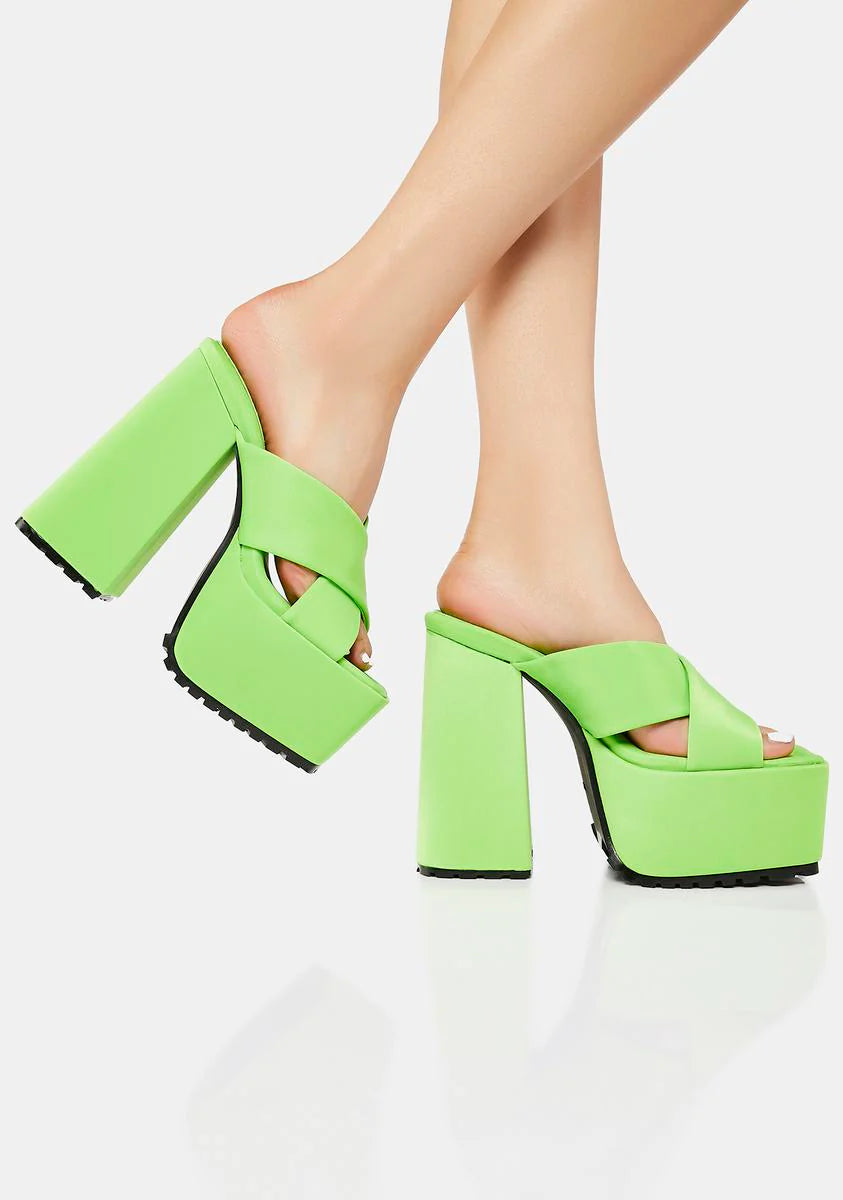 Hex Platform Heels