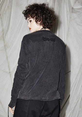 Reverb Unisex Ruched Sleeve T-Shirt