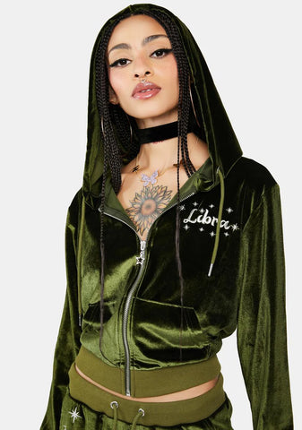 Heavenly Scales Velour Jacket