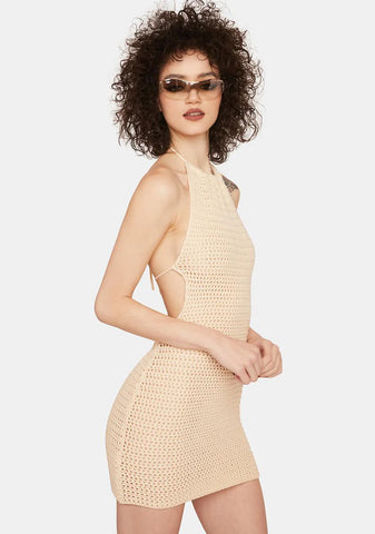 Last Dance Halter Mini Dress