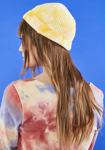 Sunny Chill Mode Tie Dye Beanie