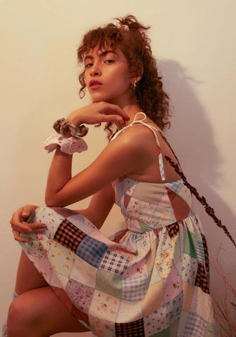 Stitched With Love Face Mask And Scrunchie Set