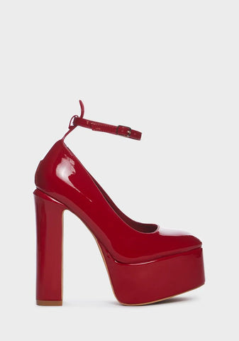 Ruby Glad To Be Back Patent Heels