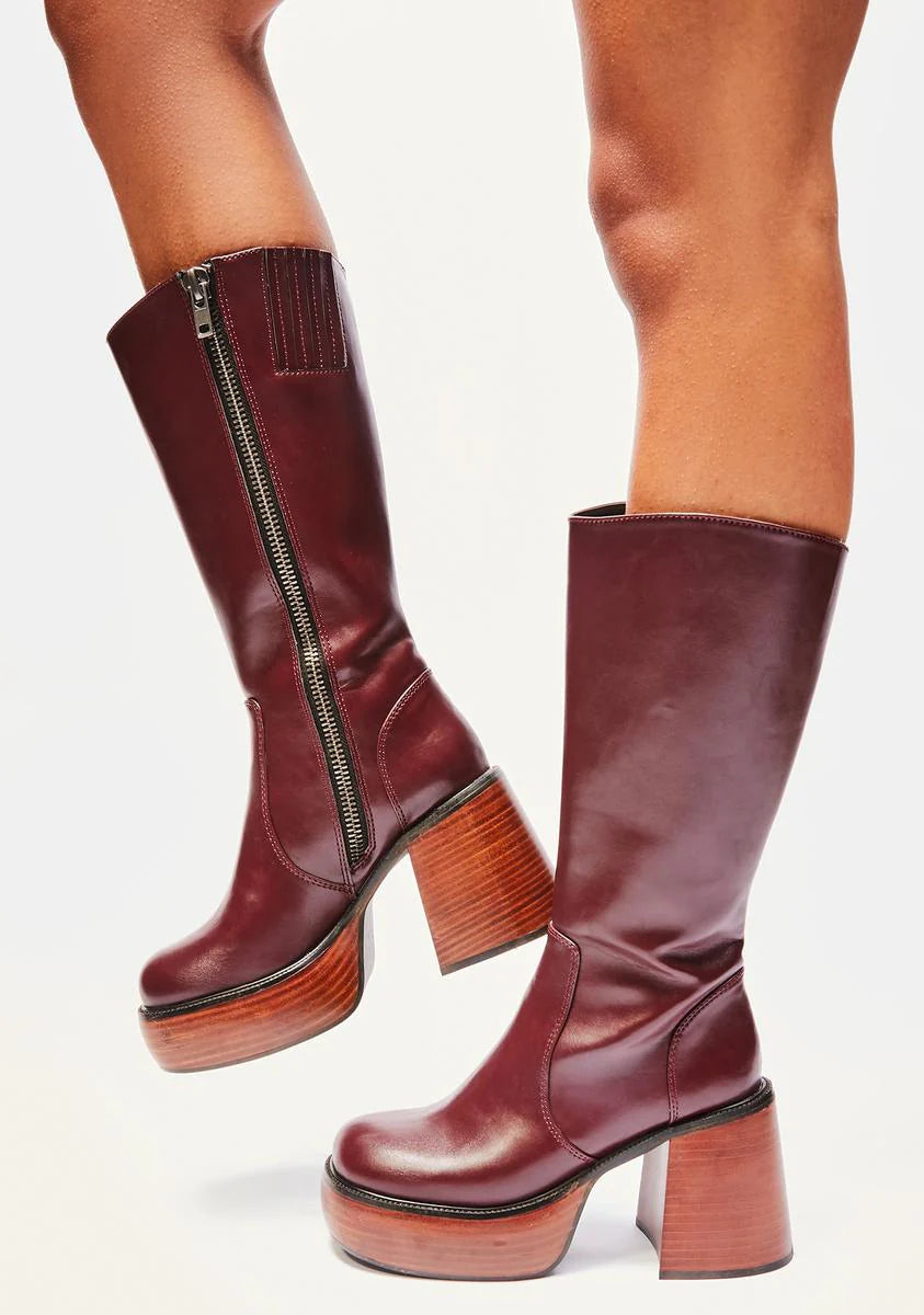 Stay Timeless Platform Boots