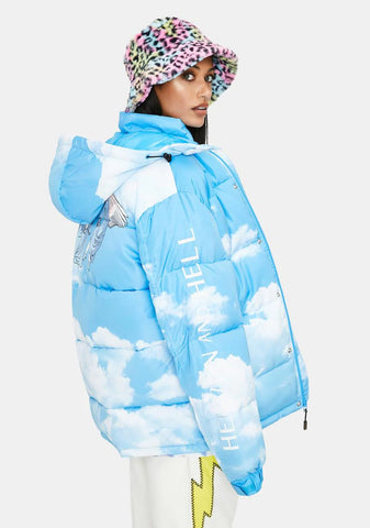 Heaven And Hell Puffer Jacket