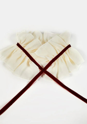 Shake You Up Organza Collar