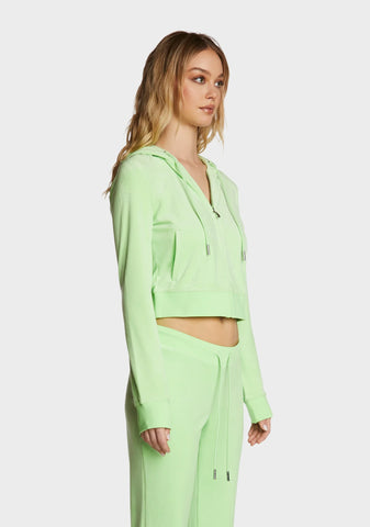 Sour Apple OG Bling Velour Jacket