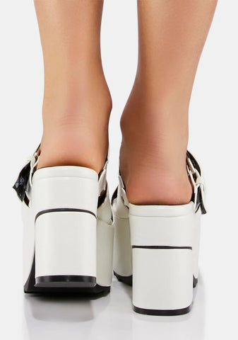 Triple Strap Platform Sandals