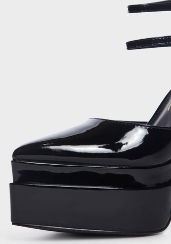 Call Me Up Platform Heels