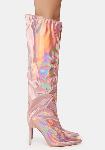 Wide Fit Independent Knee-High Boots