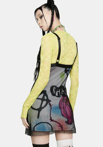 Let's Cause Chaos Mini Dress