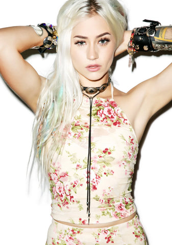 Peter, Paul And Bloody Mary's Halter Top - Off White