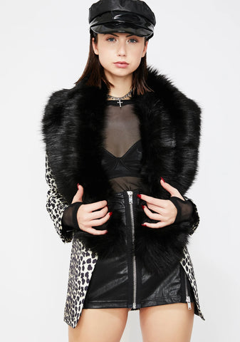 Shmoney Honey Fur Scarf