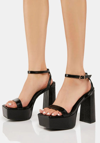 Luscious Elixir Platform Heels