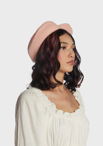 Sweet Chivalry Heart Beret