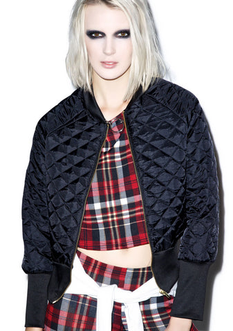 Sweet n' Tender Hooligan Quilted Bomber
