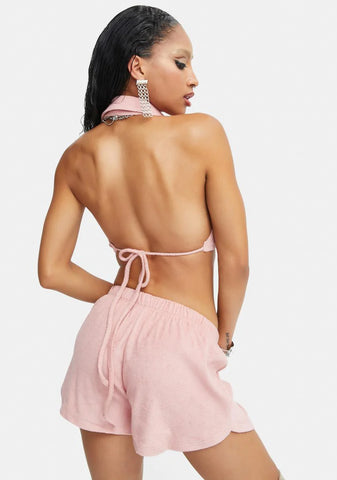 Terry Cloth Lounge Shorts