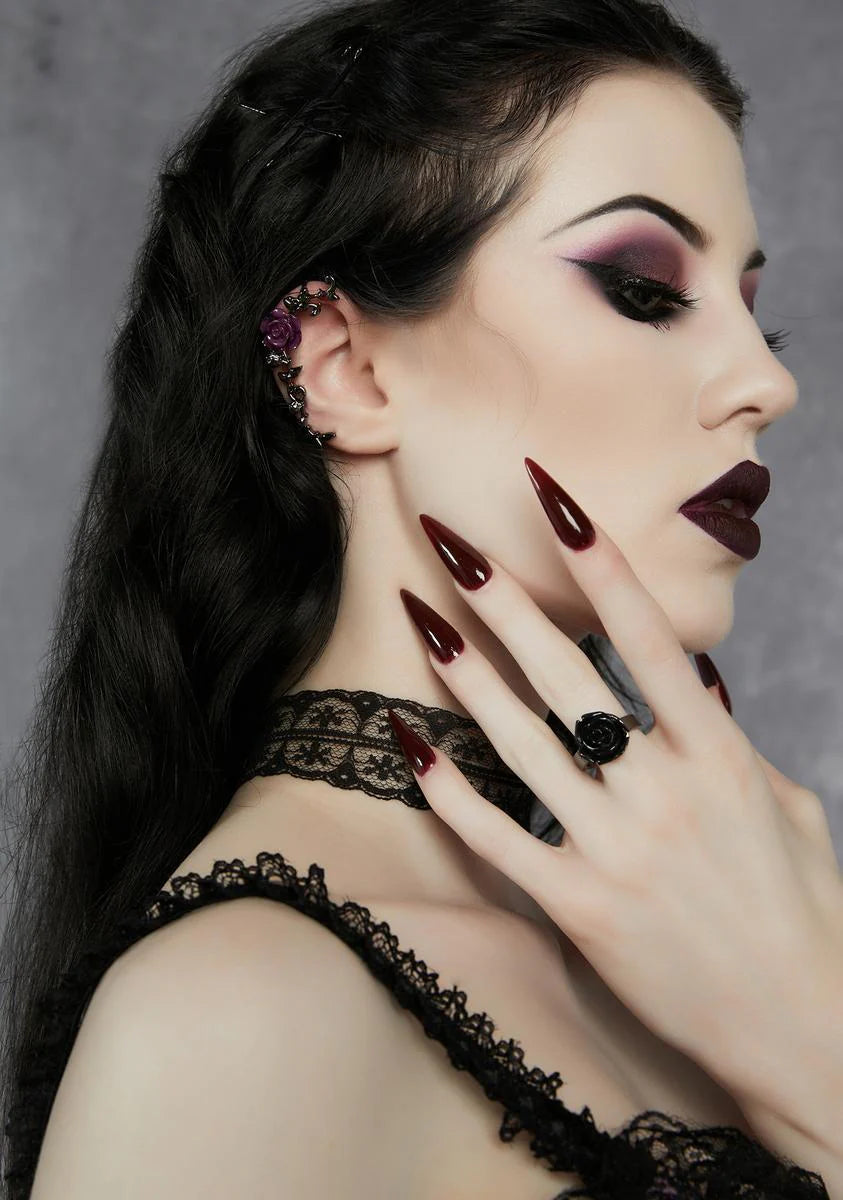 Weather Of Love Rose Ear Cuffs