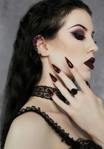 Weather Of Love Rose Ear Cuffs