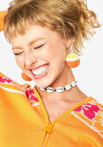 Crush On Island Time Drop Earrings