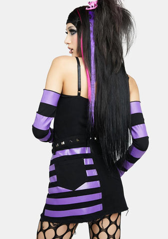 Make Things Complicated Mini Skirt