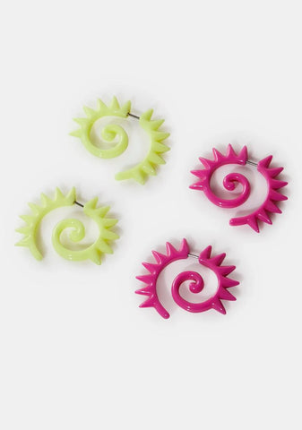 Exxtra Deviant Earring Set