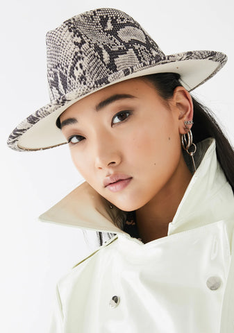 Slate Outback Snakehouse Wide Brim Fedora