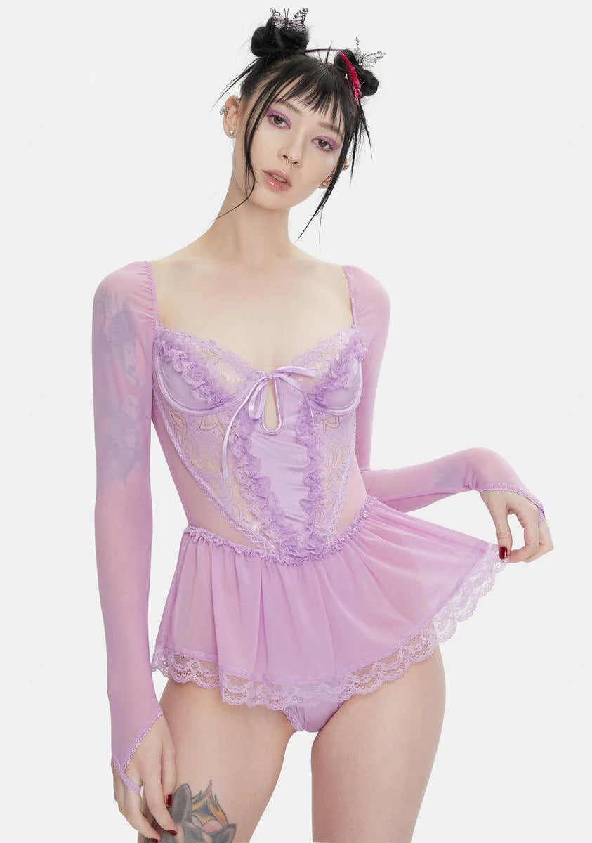 Spoiled But Not Rotten Long Sleeve Teddy