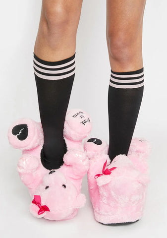 Up For A Cuddle Bear Slippers